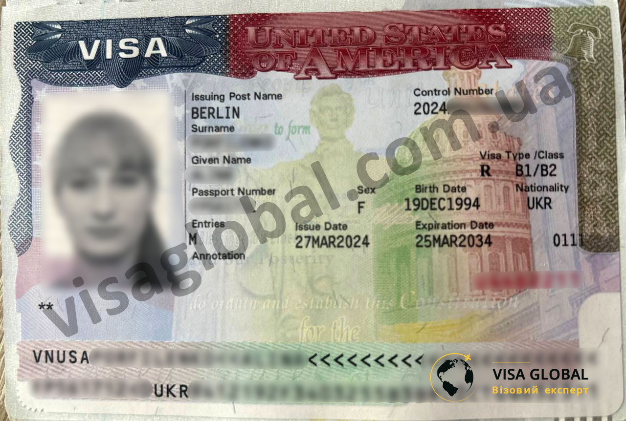 Віза в США у Німеччині Віза в США у Німеччині